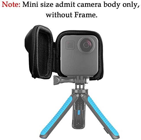 Capa de bolsa de armazenamento mini mini para GoPro Max 360 câmera à prova d'água + tampa da tampa da lente