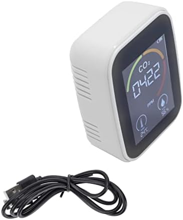 Hanabass 1 Definir o medidor de umidade do detector de detector de CO2 Medidor de umidade para a qualidade