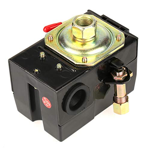 Chave de compressor de ar Yunir, interruptor da válvula de controle universal de pressão 95-125 psi 1pc