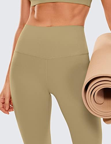 Crz Yoga Butterluxe Womens Workout Perneiras 26,5 ''- Calças de ioga de cintura alta de comprimento