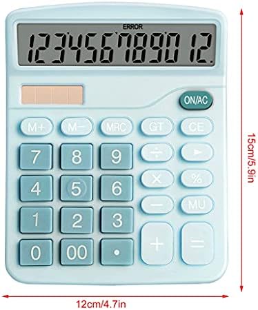 Calculadora Doubao 12 dígitos LCD eletrônico calculadoras de desktop de tela grande