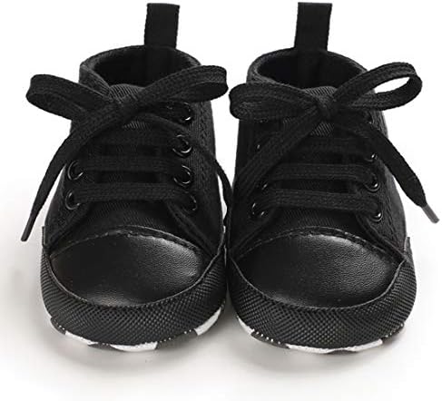 Baby Girls meninos Sapatos Anti-deslizamento macio Sole recém-nascido First First Walkers Star High