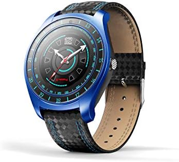 LINSAY® EX-7 Smart Watch Watch Blue com câmera e Google Assistant