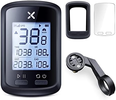 Computador de bicicleta Xoss G+ GPS com montagem, velocímetro de ciclismo sem fio Bluetooth, odômetro