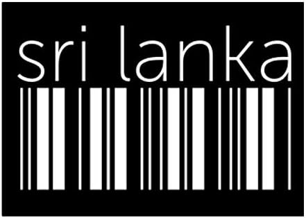Teeburon Sri Lanka Lower Barcode Sticker Pack x4 6 x4