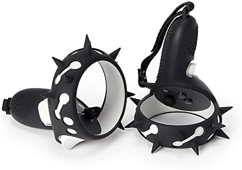 Campa protetora de VR Conjunto para Quest 2 VR Glasses Controller Grip Sleeve Helme Captura de Capacete para