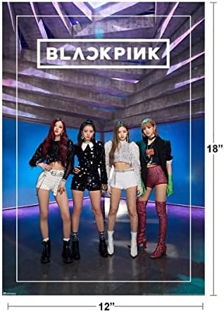 Merchandise Blackpink Square Up Group Photo Rose Lisa Jisoo Jennie Kpop Merch Kill This Love Album