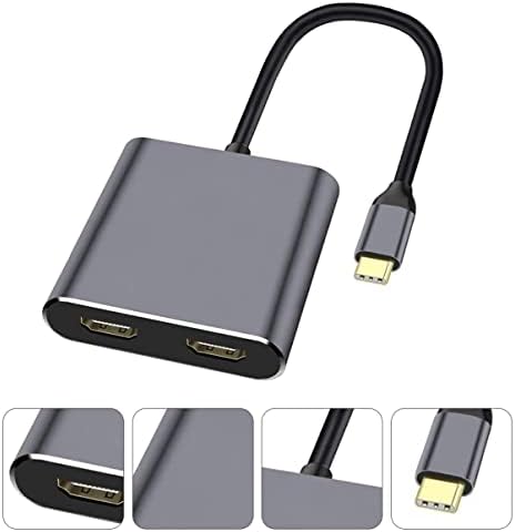 Solustre USB a duplo splitter USB tipo USB Hub USB para USB Adaptador 4