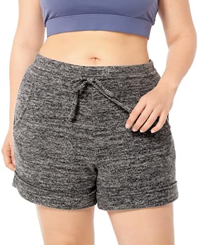 Zerdococean feminino plus size 5 lounge casual yoga shorts de pijama shorts atléticos para campainha ativa