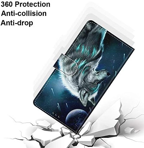 ZL Um compatível com/substituição para capa de telefone Samsung Galaxy A51 5G PU Couro Protection