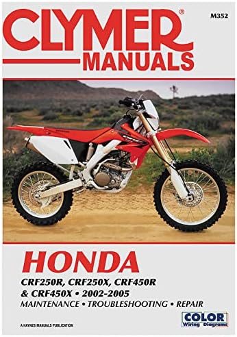 Manuais de reparo de Clymer para Honda CRF250X 2004-2005