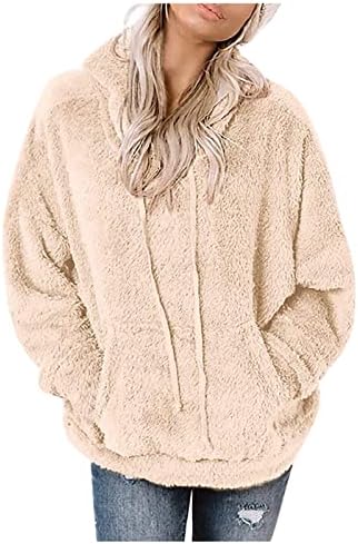 Uofoco feminino feminino mapô e moletons zíperem com capuz com suéteres de lã de moletom com capuz