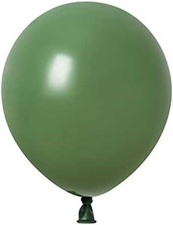 OOPAT Sage Green Balloon Garland Arch Kit 139pcs Tamanho diferente Eucalipto Balões de ouro branco