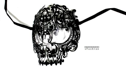 Devil Skull a laser cortado veneziano máscara de máscara de máscara de festa de festa de festas mardi