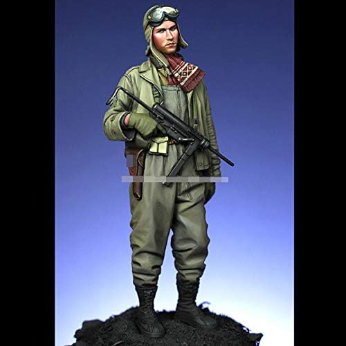 Risjc 1/16 Soldado Soldado Soldado Modelo de Caráter Miniatura Castador da Segunda Guerra Mundial Kit // N98573