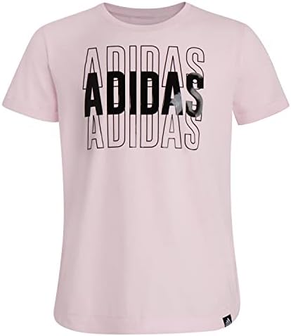 Camise de manga curta de meninas da Adidas