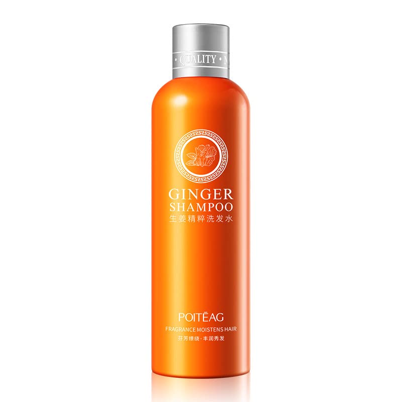 Weershun Ginger Essence Shampoo Controle de óleo refrescante Reparo hidratante Reparação de shampoo