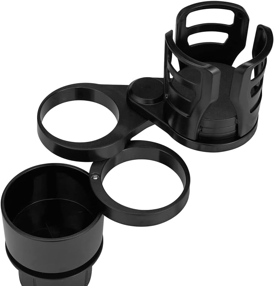 Expandor de suporte para xícara de carro 4 em 1 adaptador multifuncional Ajustável 360 ° Base de rotação para 17