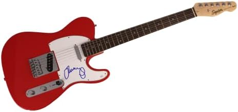John Cougar Mellencamp assinou autógrafo em tamanho grande Fender RCR Telecaster Guitar Guitar