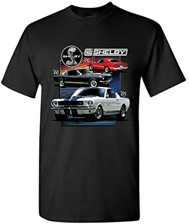 Ford Mustang Shelby GT350 GT500 T-shirt American Muscle Cars Mens Tee camiseta