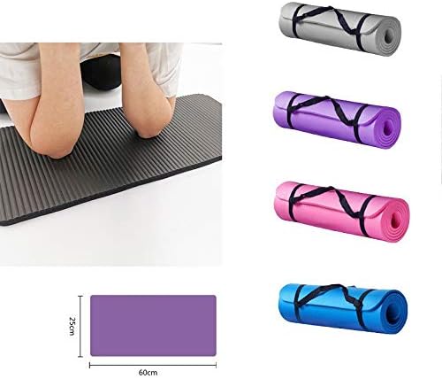 XCEIHE Fitness Yoga Mat Dance Sport Non Slip Slip Straining espessamento de alta densidade resistência ao