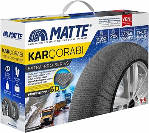 Meias de neve de pneus de carro premium para série de neve têxteis da Série Extrapro de Inverno para Hyundai Palisade
