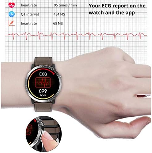 SPOREX SG5 Smart Watch Health Focuss Heart Freke, pressão arterial e monitor de oxigênio no sangue,
