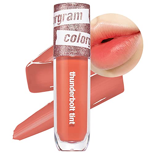 ColorGram Thunderbolt Tint Lacquer 09 Tok Soft | com óleo de argan, alto pigmento, cor vívida, mancha