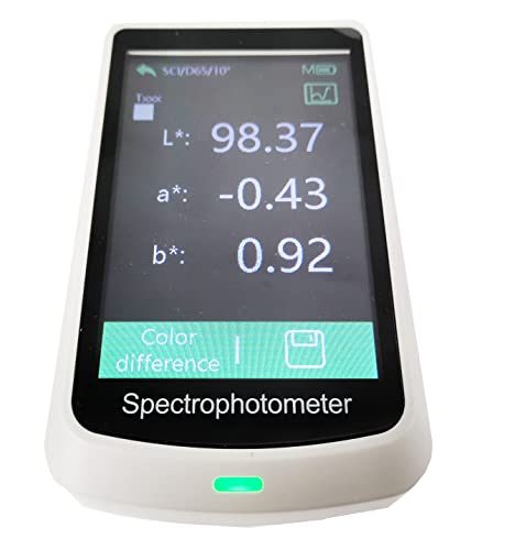 Espectrofotômetro YFYIQI D/8 Medidor de cor da cor da cor do medidor de testem
