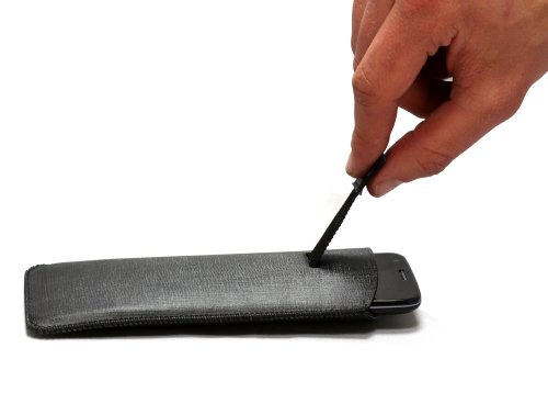 Navitech Black Pull Tab / Cord Pouch Caso Case Compatível com o HTC Desire 510 / HTC Desire 610 / HTC Desire