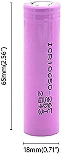 Bateria de lítio AA AA Bateria de lítio Bateria de lítio Pink ICR 18650-26F Bateria com 3,7V 2600mAh de