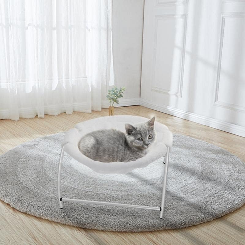 Lepsjgc Pet Cat Hammock Room redonda de gato macio de gato confortável cadeira de balanço destacável