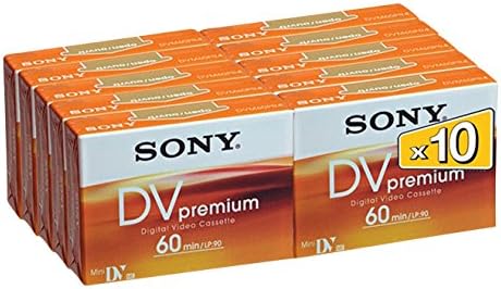 Sony 10 pacote 60 min DVM Premium