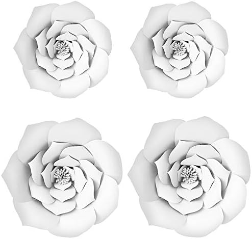 Amor de Yly's Love 3D Papel Decorações de flores gigantes Flores de papel Diy Flores artesanais de