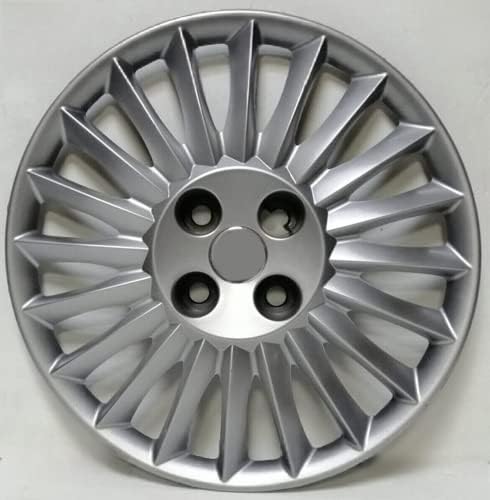 Conjunto de Copri de tampa de 4 rodas 15 polegadas Prata Hubcap para parafusos Toyota Yaris Prius