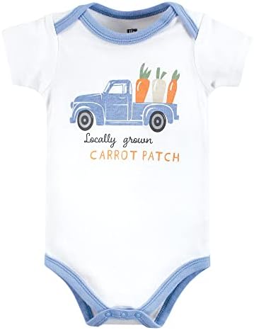 Hudson Baby Unissex Baby Cottonuits, caminhão de cenoura, 3-6 meses