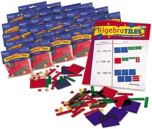 Aprendizagem Recursos Algebra Tile Set