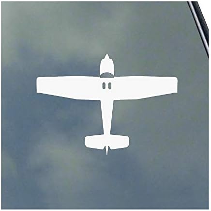 Cessna 172 Pilot Top Vinyl Sticker Decal Skyhawk Training Flight Training