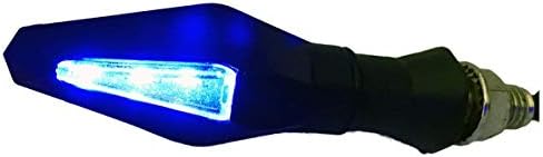 Motortogo preto sequencial lâmpada sinaliza luzes LED Sinais de giro de pisca -pisca compatíveis para