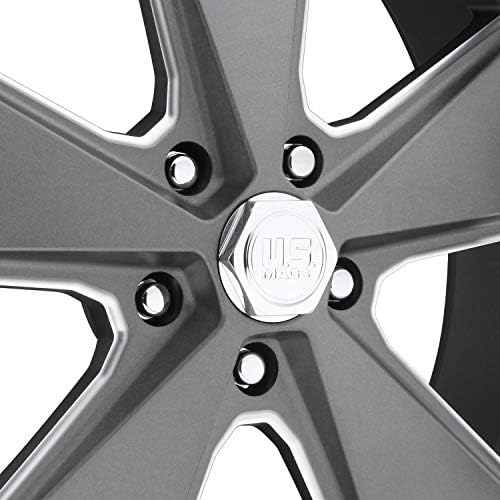 Mags dos EUA U120 Roadster Matte Metal Metal Machined Wheel com alumínio