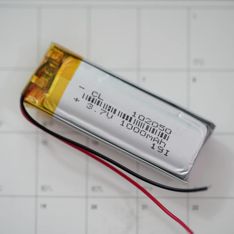 1PC 102050 3,7V 1000mAh Polymer Lipo bateria com bateria recarregável PCM