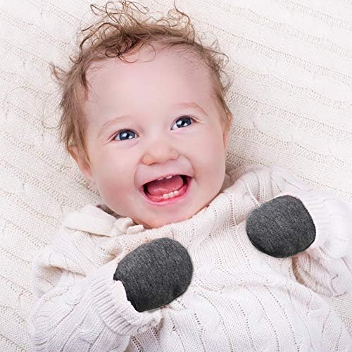 12 pares recém-nascidos luvas bebês infantil luvas sem luvas de arranhões por 0-6 meses meninas meninas