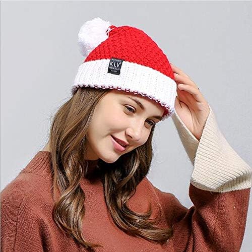 Sylvian 2020 chapéu de lã chapéu de natal para adultos tampas de natal de chiristmas Supples de chapéu de