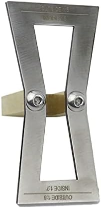 Guia do marcador de cauda de cauda do chdhaltd, ferramenta de cauda de madeira, gabarito de marcação de alumínio