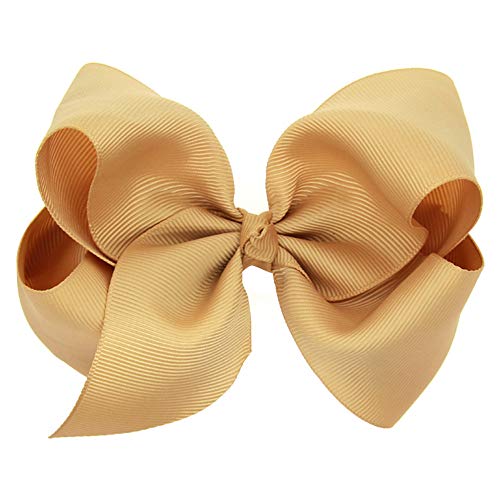 Kewl Fashion Baby Girl's 5 '' Pure Color Bow-NOT CHIP DE CABE