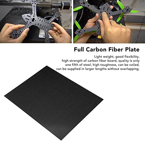 Placa de fibra de carbono, folha de fibra de carbono de alta resistência amplamente aplicável Alta dureza para