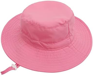 Bebê de verão chapéu de chapéu solar de proteção solar garoto de praia boné chapéu de balde protetor