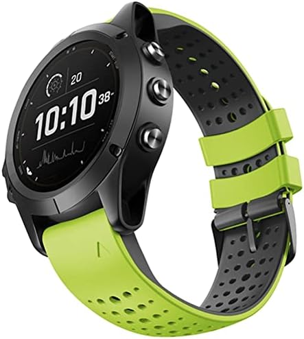Ankang colorido Quickfit Watch Band Strap para Garmin Fenix ​​7 7x 5 5x 3 3 hr 945 Fenix ​​6 6x Relógio Silicone