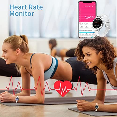 Smart Watch for Women Fitness Tracker SmartWatch para Android e iOS Telefones IP67 Rastreador de atividades de
