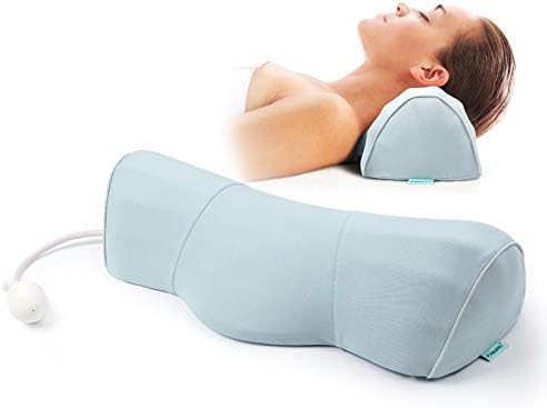 Travesseiro de pescoço cervical de Restcloud para dormir, travesseiro de rolo de pescoço Almofada